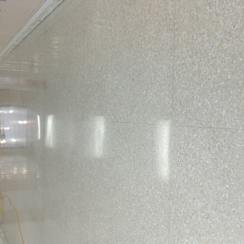 Concrete after service