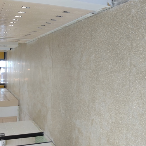 Concrete before service