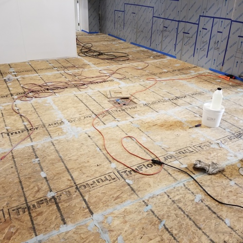 Concrete before service