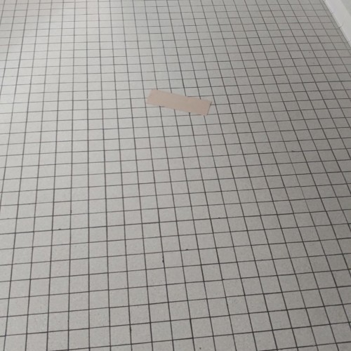 Ceramic (tile and grout) before service