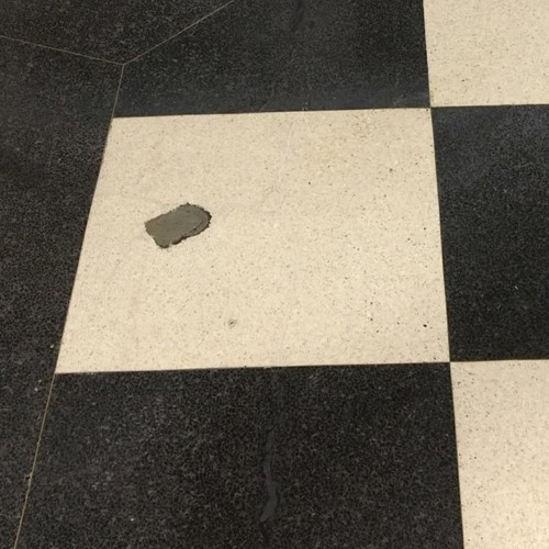 Terrazzo after service
