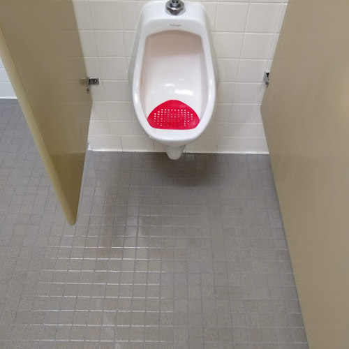 Ceramic (tile and grout) after service
