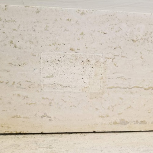 Travertine after service