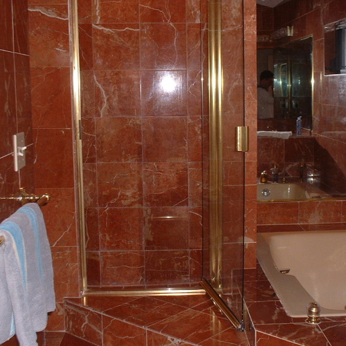Marble after service