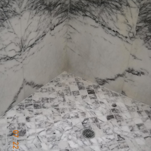 Marble after service