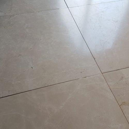 Marble before service