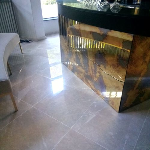 Marble after service