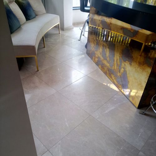 Marble before service
