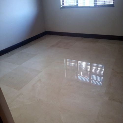 Marble after service