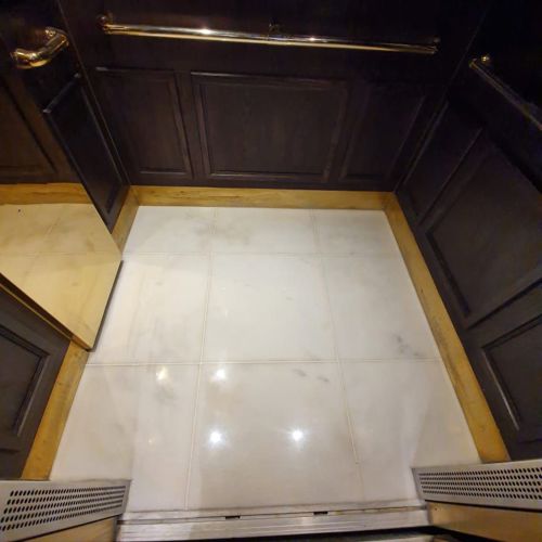 Marble after service