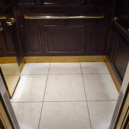 Marble before service