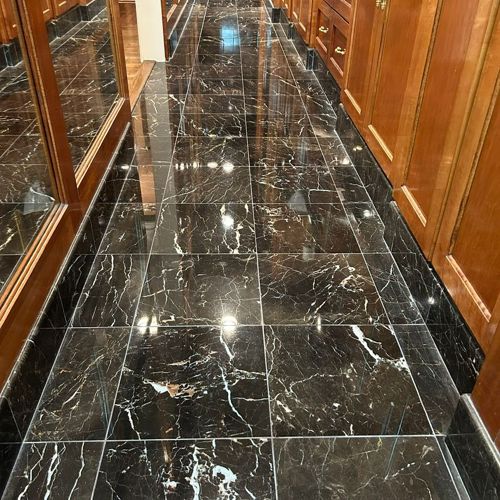 Marble after service