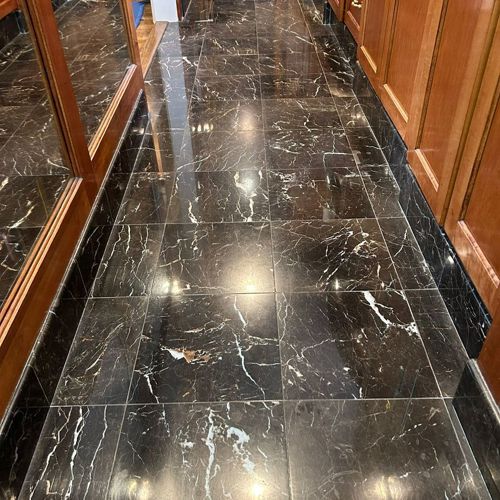 Marble before service
