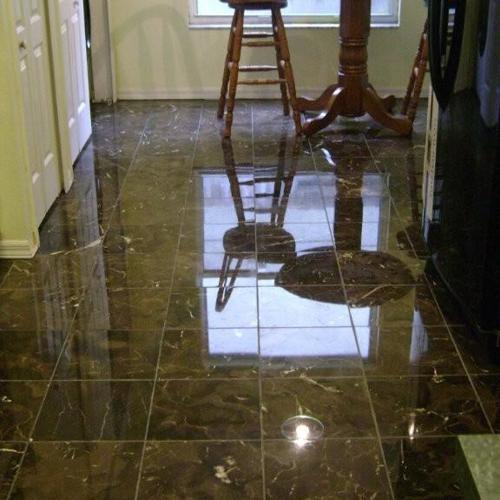 Marble after service
