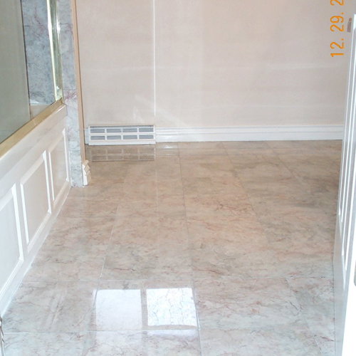 Marble after service