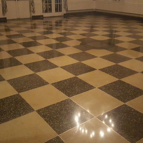 Terrazzo after service