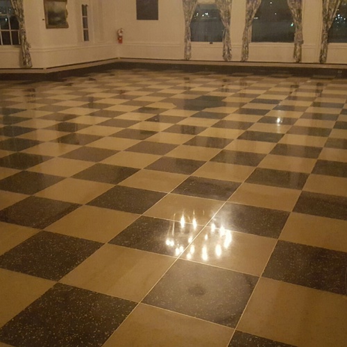 Terrazzo after service