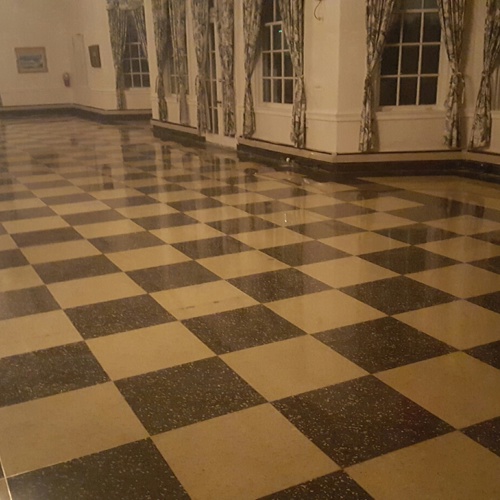 Terrazzo after service