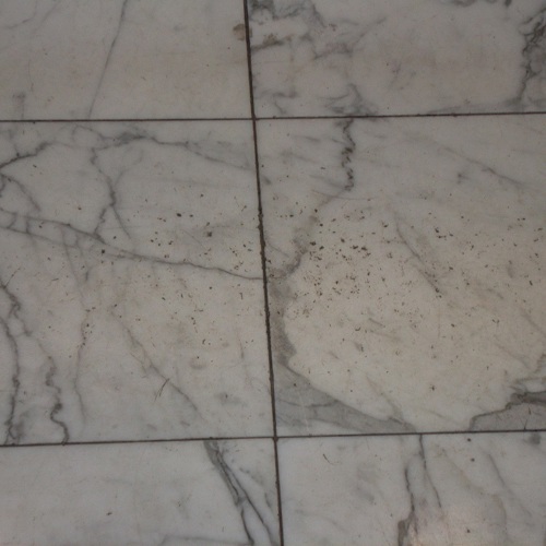 Marble before service
