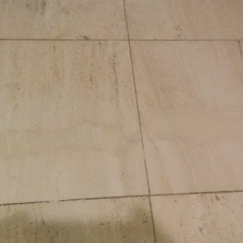 Travertine after service