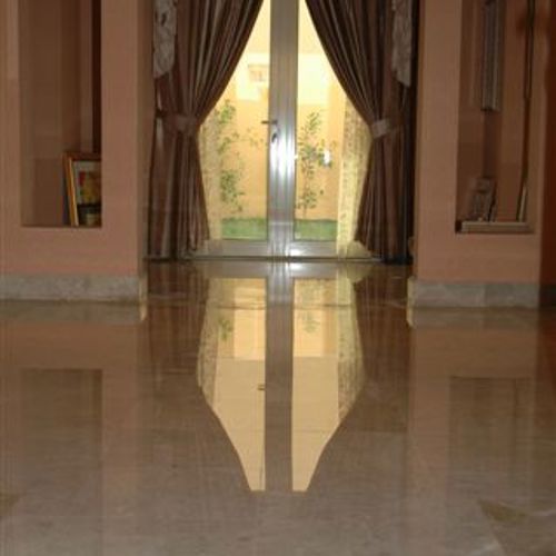 Marble after service