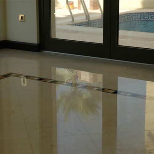 Marble after service