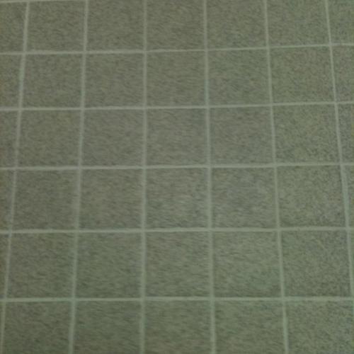 Ceramic (tile and grout) after service