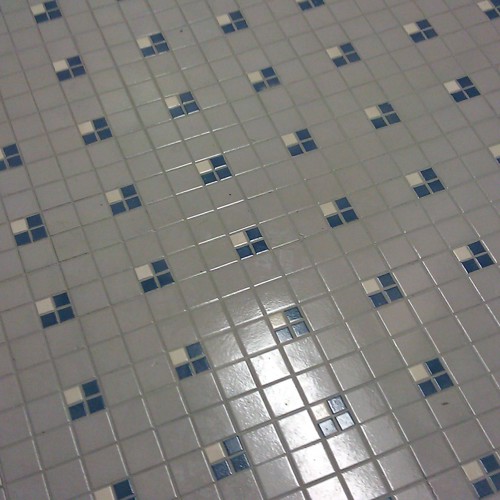Ceramic (tile and grout) after service