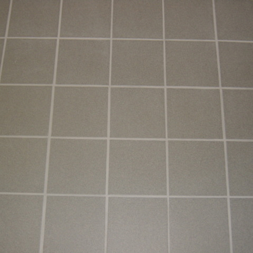 Ceramic (tile and grout) after service