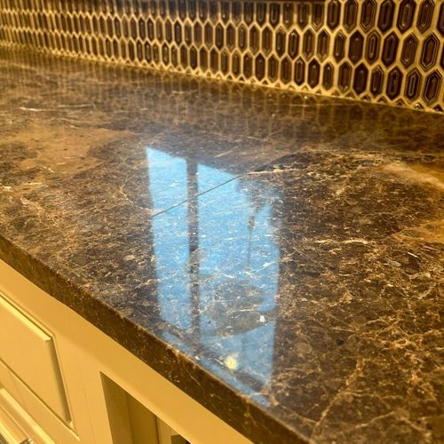 Granite before service