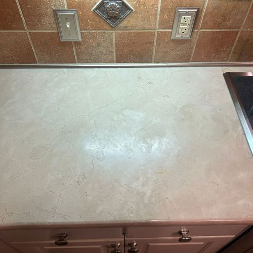 Granite before service