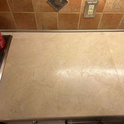 Granite before service