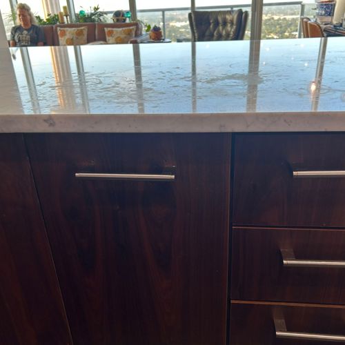 Granite before service