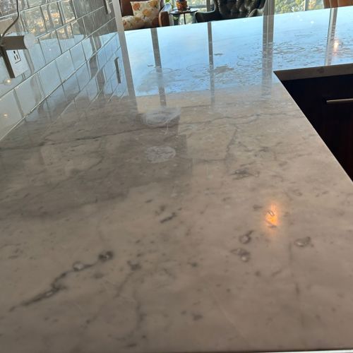 Granite before service