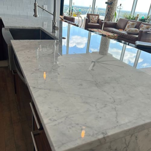 Granite before service