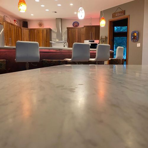 Granite before service
