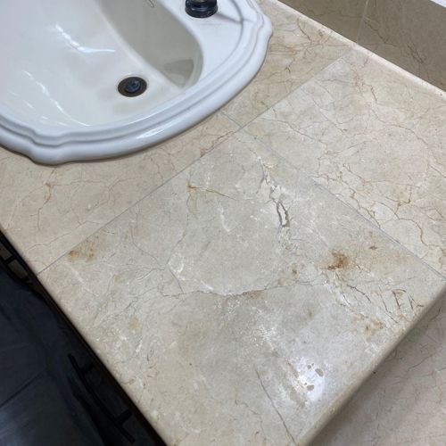 Granite before service