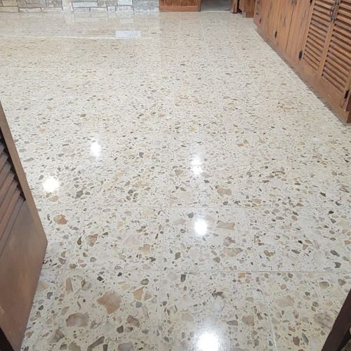 Terrazzo after service