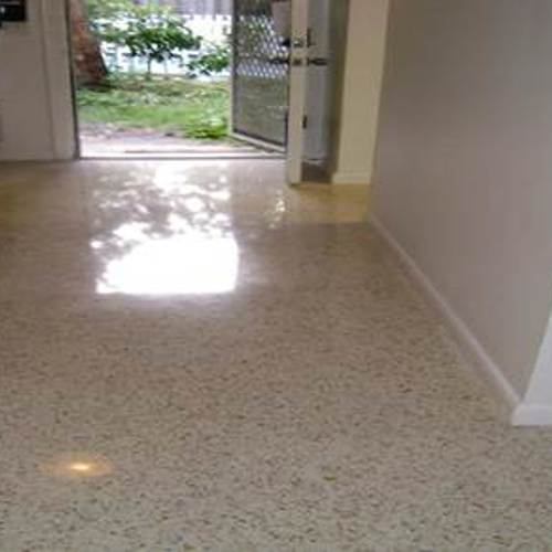 Terrazzo after service