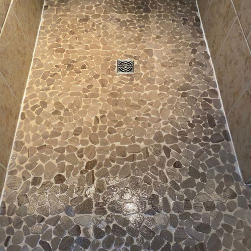 Ceramic (tile and grout) after service