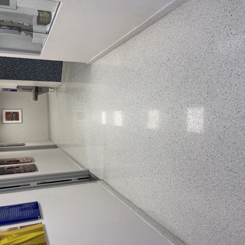 Terrazzo after service