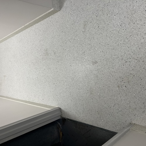 Terrazzo before service