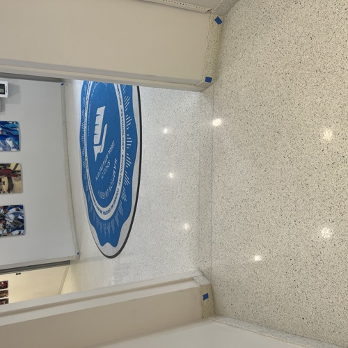 Terrazzo after service