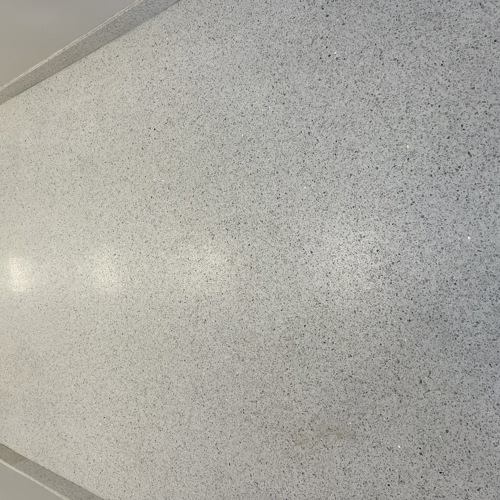 Terrazzo before service