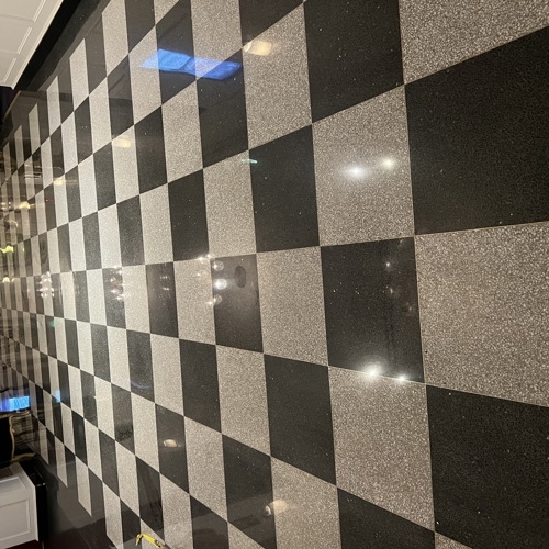 Terrazzo after service