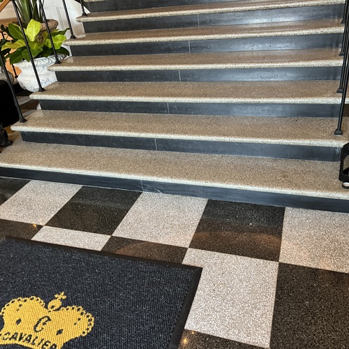 Terrazzo after service