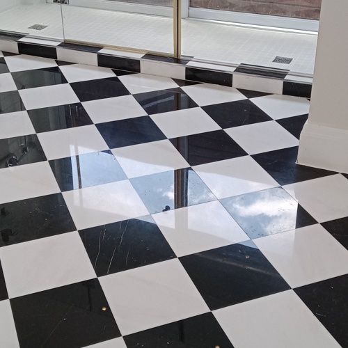 Marble after service