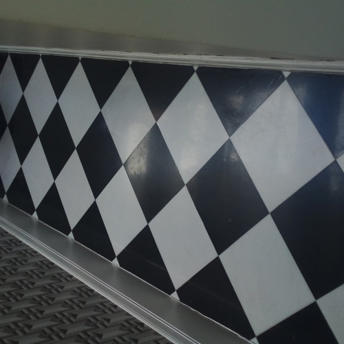 Marble before service