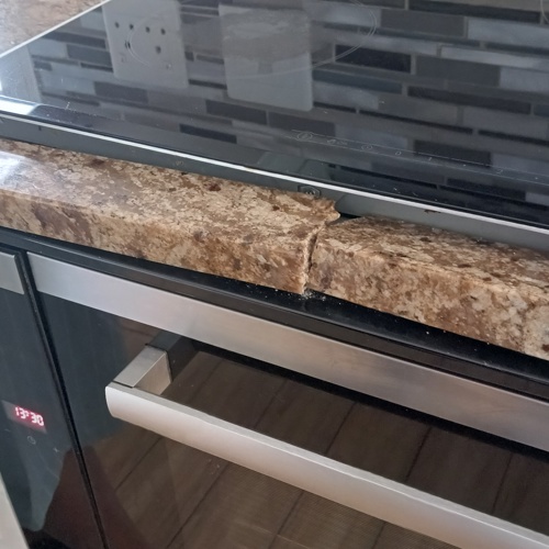 Granite before service