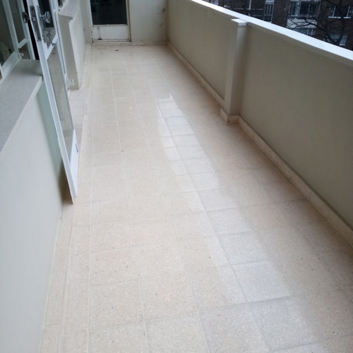 Terrazzo after service